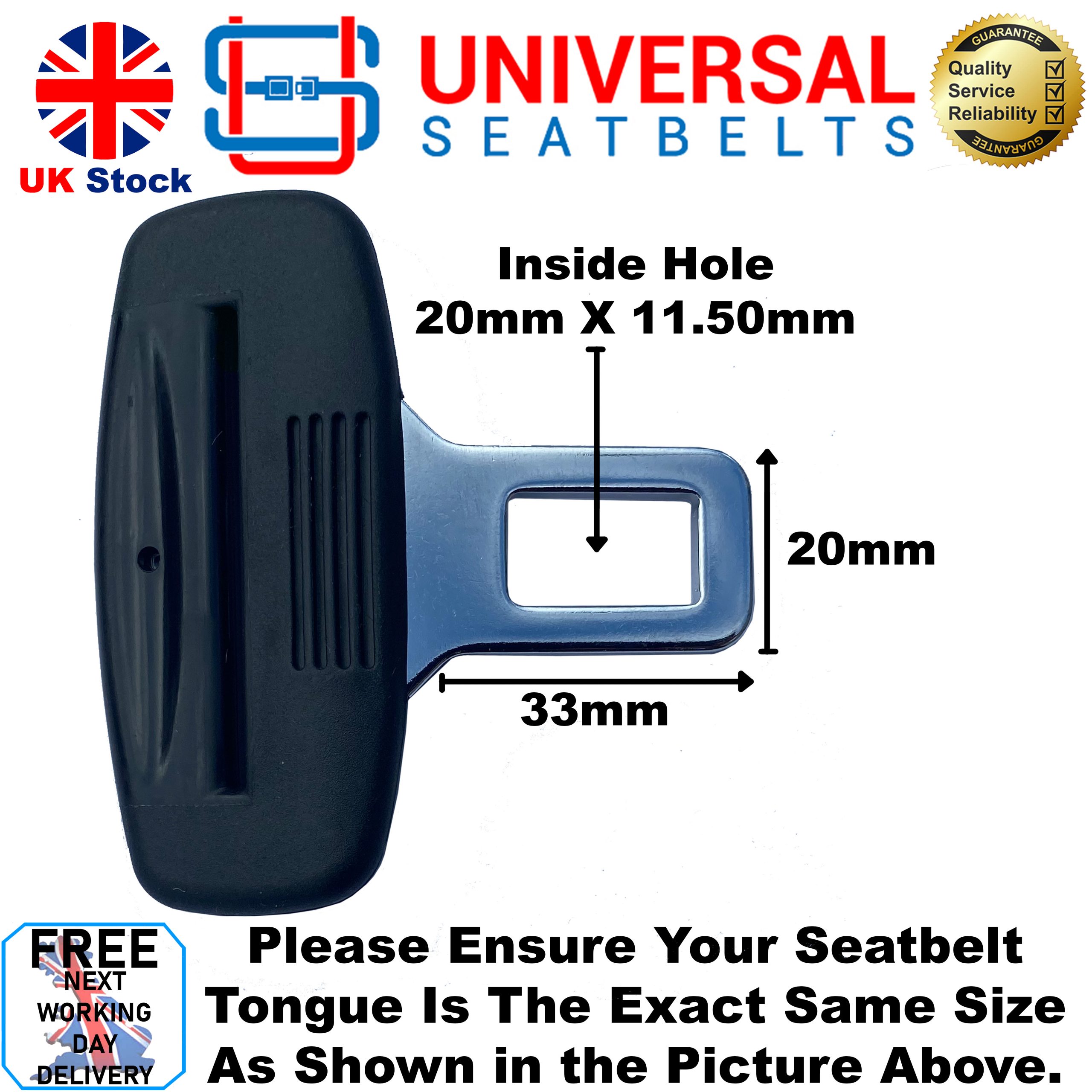 Seat Belt Buckle Insert -  UK