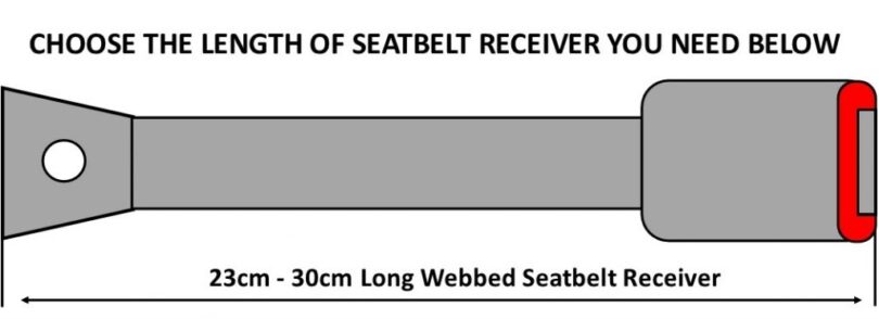single webbed receiver 23cm and 30cm